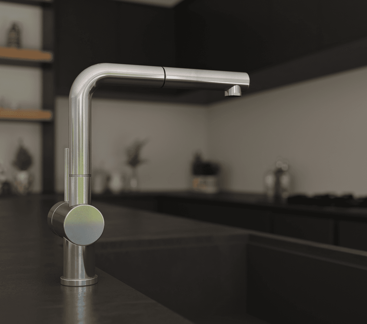 Inspiration Detail Black Kitchen